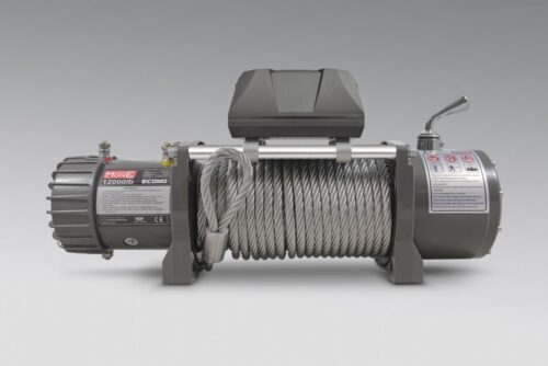Vinssi More4x4 ECONO 12000 24V, vaijerilla, 2 in 1 ohjain