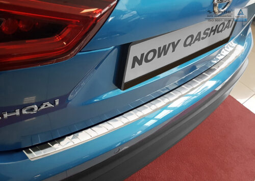 Nissan Qashqai II [17+] puskurin suojalista, harjattu teräs