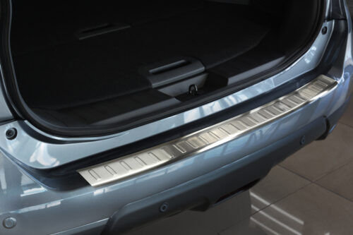 Nissan X-Trail [14-17] takapuskurin suojalista, harjattu teräs