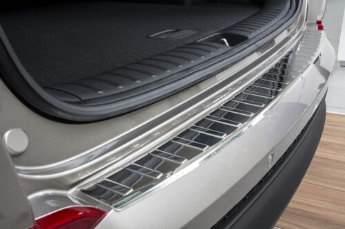 Hyundai Tucson [15+] stange kaitseliist, harjatud teras.