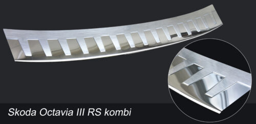 Škoda Octavia RS Combi [13-16/16+] stange kaitseliist, harjatud teras