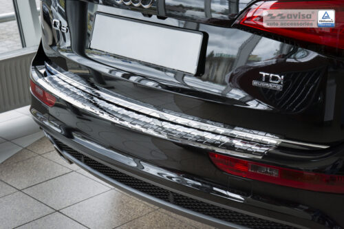 Audi Q5 [08-16] stange kaitseliist, poleeritud teras