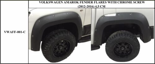 VW Amarok [10-23] tiivalaiendid 4,5 cm, dekoratiiv poldipeadega