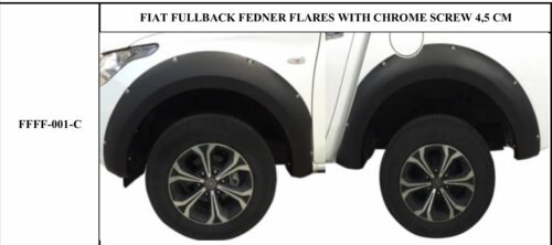 Fiat Fullback [16-19] tiivaliendid 4,5 cm, kroomist poldipeadega