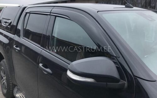 Toyota Hilux Double cab [15+/21+] (OEM Type) tuulesuunajad 4tk/kmpl