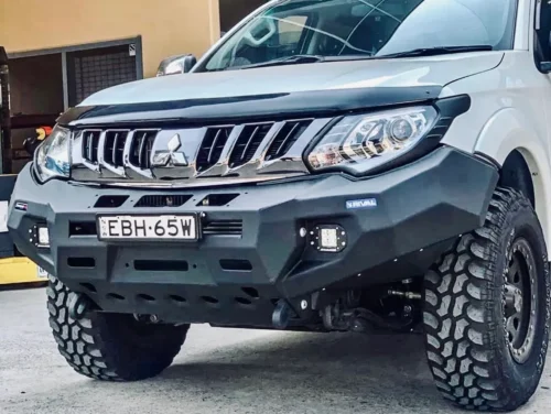 Mitsubishi L200 [15-19] Rival alumiiniumist esistange, LED-udutuledega.