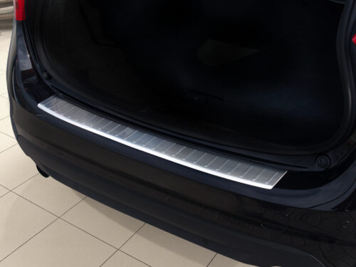 Volvo V60 [10-15] takapuskurin suojalista, harjattu teräs
