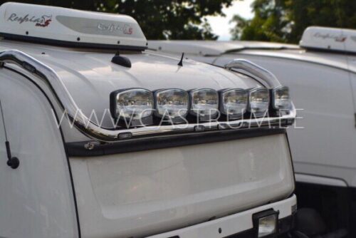 Scania lisävalojen kiinnike kattoon 7x LED merkkilampuilla