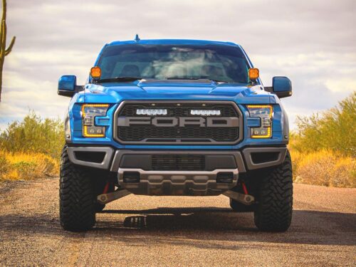 Ford F-150 Raptor [17-20] maskisäleikön LED-integraatiosetti | Lazer Carbon-6