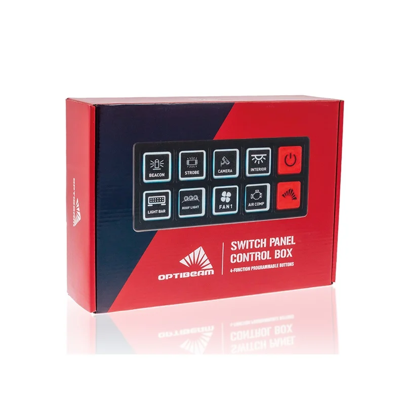 OPTIBEAM juhtpaneeli komplekt WK201, 8 kanalit, lame paneel - Pilt 9