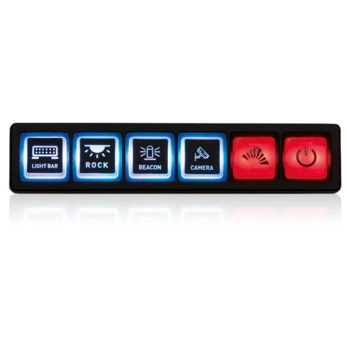 OPTIBEAM juhtpaneeli komplekt WK202, 4 kanalit, lame paneel