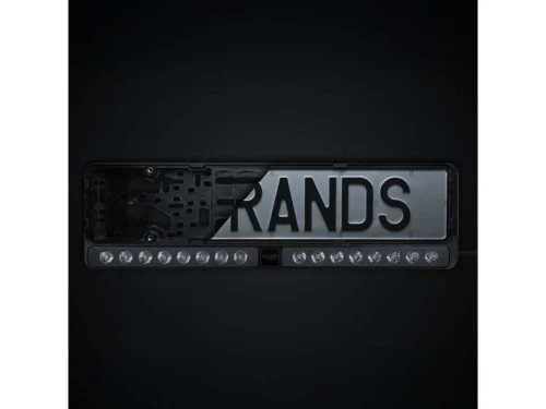 STRANDS NUUK E-LINE DUO BLACK LED paneel 2×10"