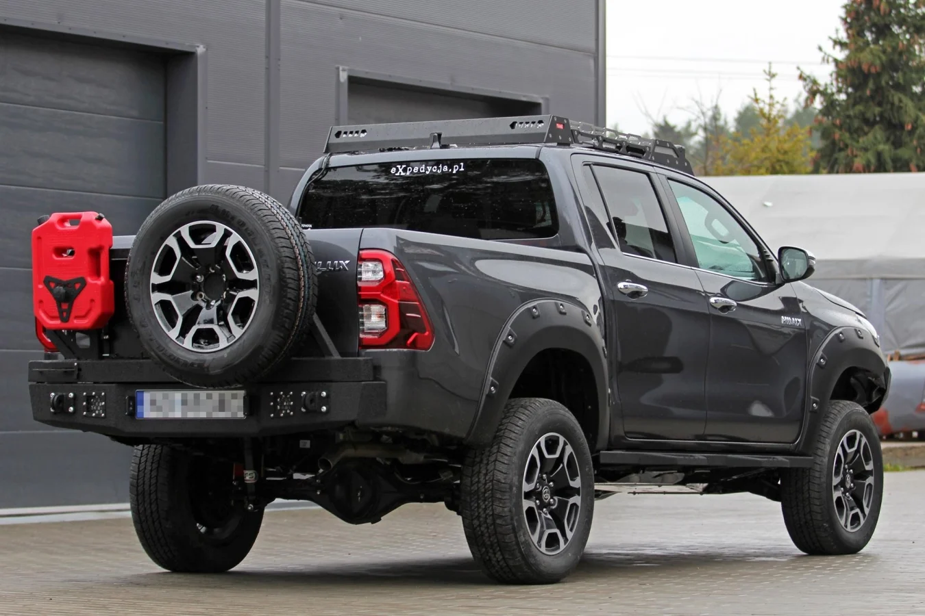 MORE 4x4 varuratta ja kanistrite kandur (gondol) tagastangedele - Pilt 3