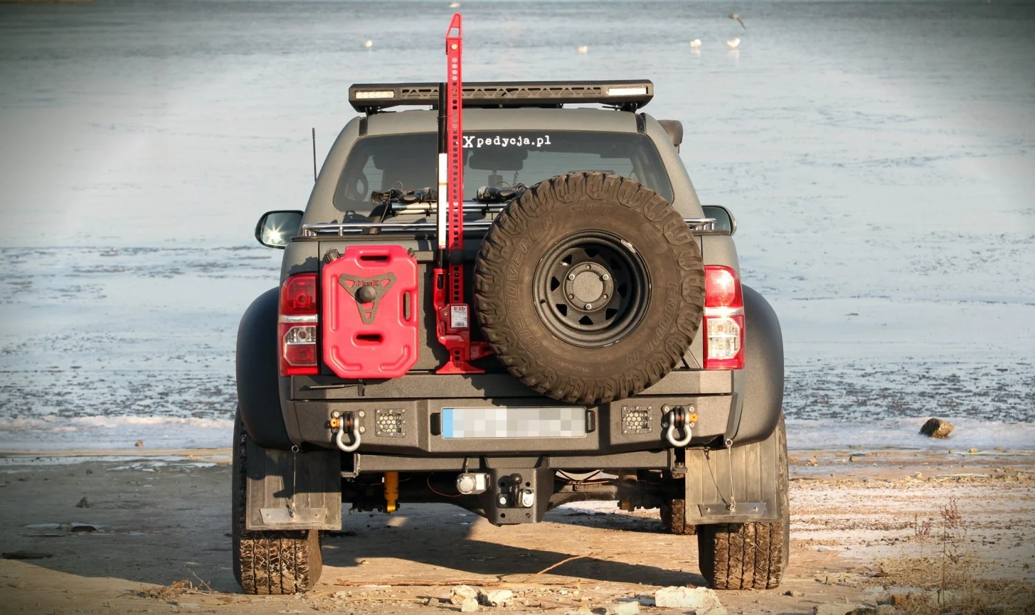 MORE 4x4 varuratta ja kanistrite kandur (gondol) tagastangedele - Pilt 5
